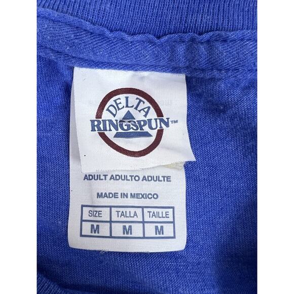 Women’s “My God Is An Awesome God” T Shirt Blue Medium Delta T - Picture 4 of 7